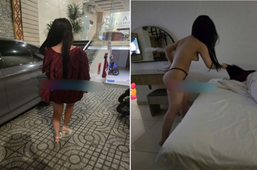 Rủ em vào nhà nghỉ để làm nháy rồi về