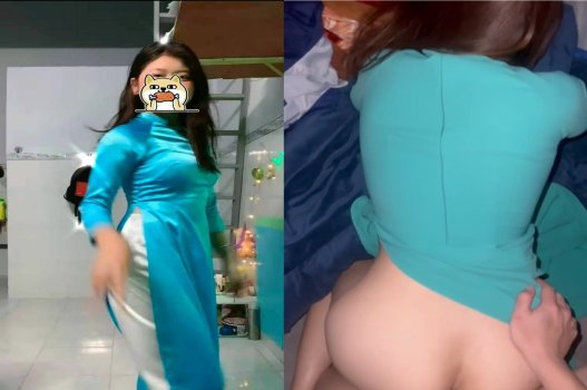 Sex với cô gái áo dài xinh đẹp nổi bật